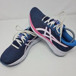 Asics Running Sneaker Shoes Womens 8 Blue Gel-Excite 7 1012A875 Lace-Up Low Top